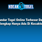 Bandar Togel Online Terbesar Dan Terlengkap Hanya Ada Di Kocaktogel